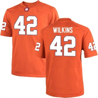 Men's Clemson Tigers Christian Wilkins Team Color Jersey - Game Orange