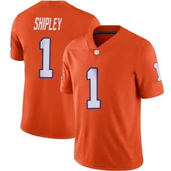 Men's Clemson Tigers Will Shipley Football Jersey - Game Orange