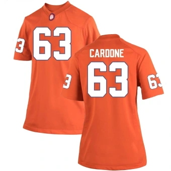 Women's Clemson Tigers Dominic Cardone Team Color Jersey - Game Orange